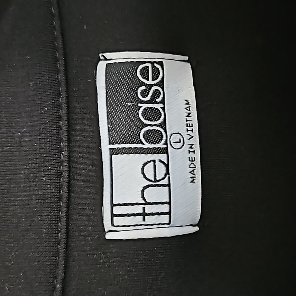 THE BASE MOTO RIBBED KNIT JACKET sz L - Picture 2 of 7
